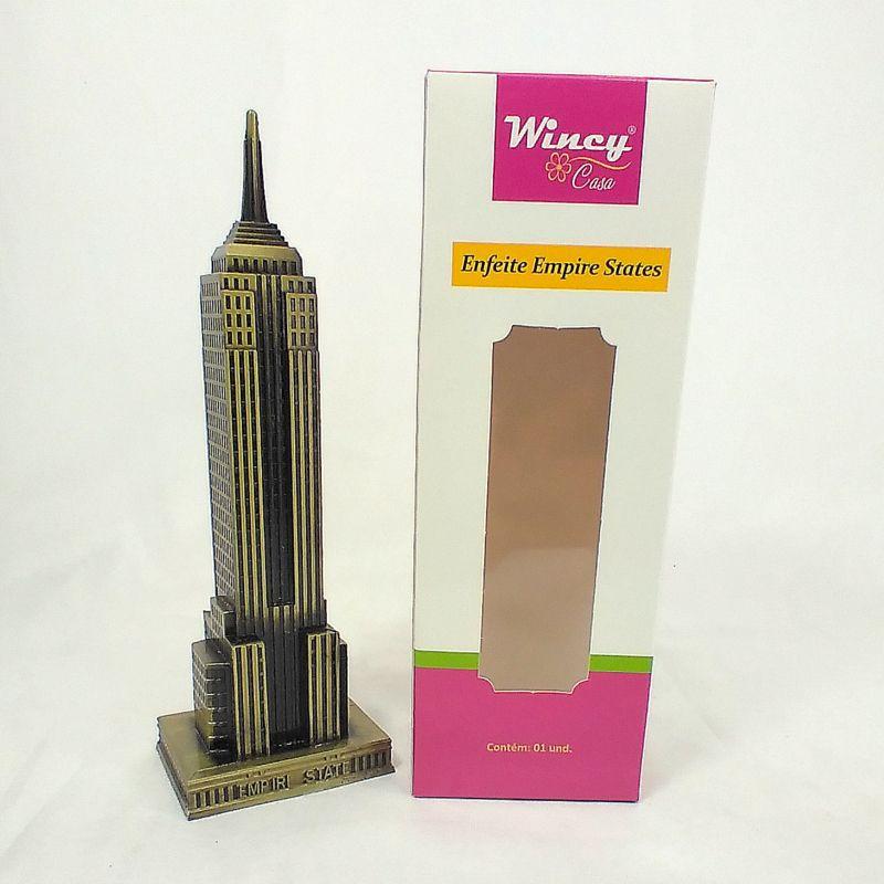 アンティーク雑貨 Empire State Building Empire State Building Miniatura Em Metal 18 Cm - Wincy - Objetos